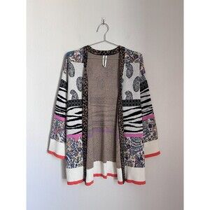 by Anthropologie Bricolage Mixed Media Cardigan Size XSP